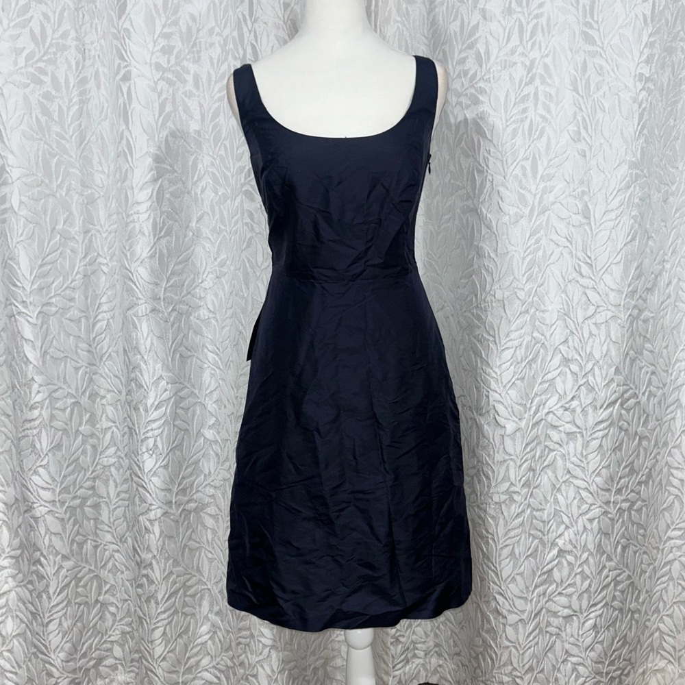 Navi blue modest knee dress NWT Ann Taylor